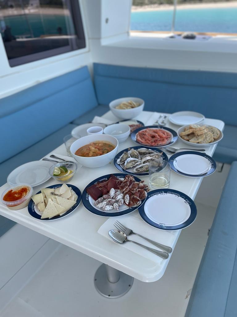 Mediterranean Cuisine - Exclusive Mediterranean dining experience on Balearic Charters luxury yachts - Image 1 of 3 | Balearic Yacht Charters