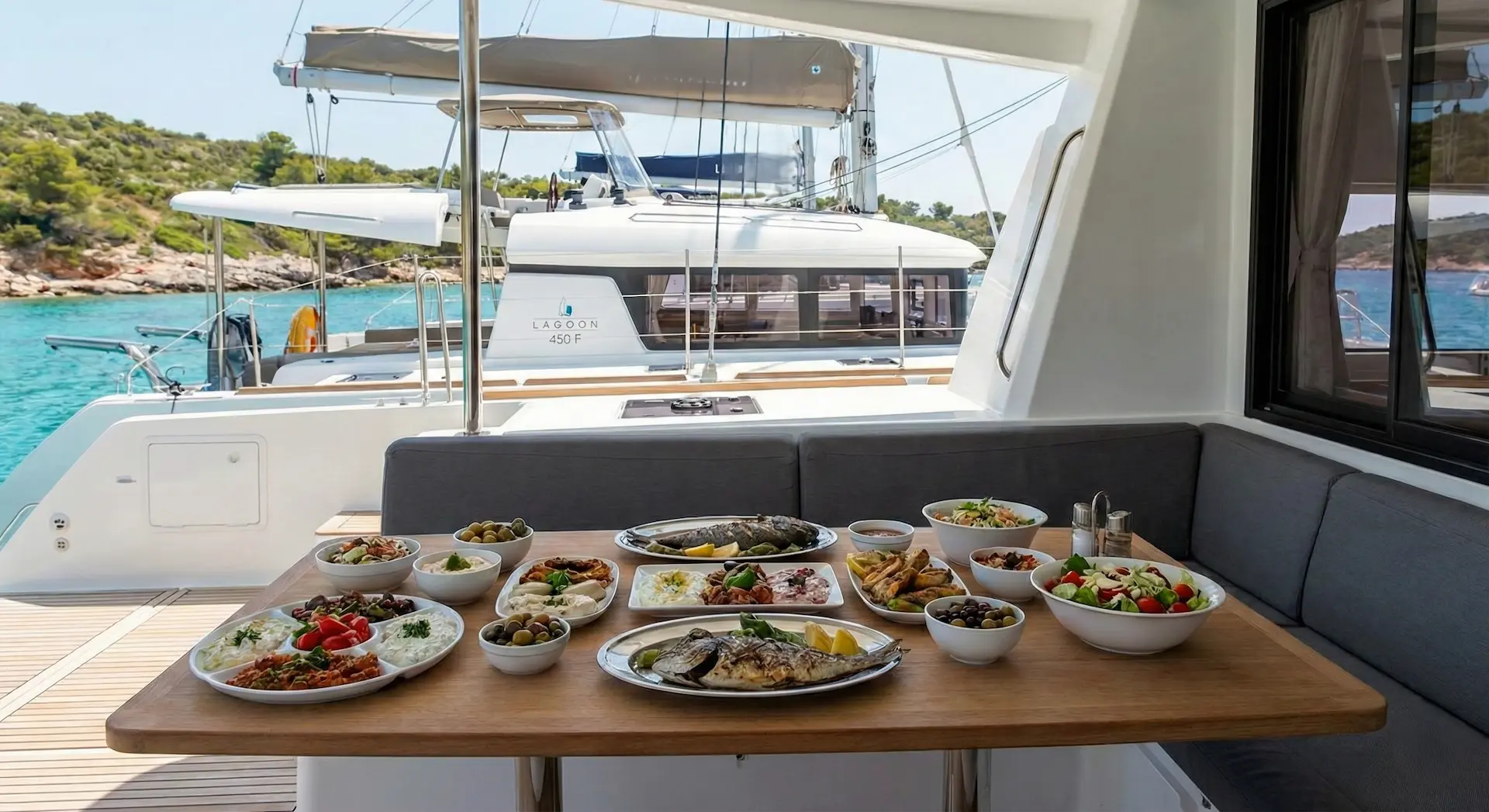 Mediterranean Cuisine - Exclusive Mediterranean dining experience on Balearic Charters luxury yachts - Image 3 of 3 | Balearic Yacht Charters