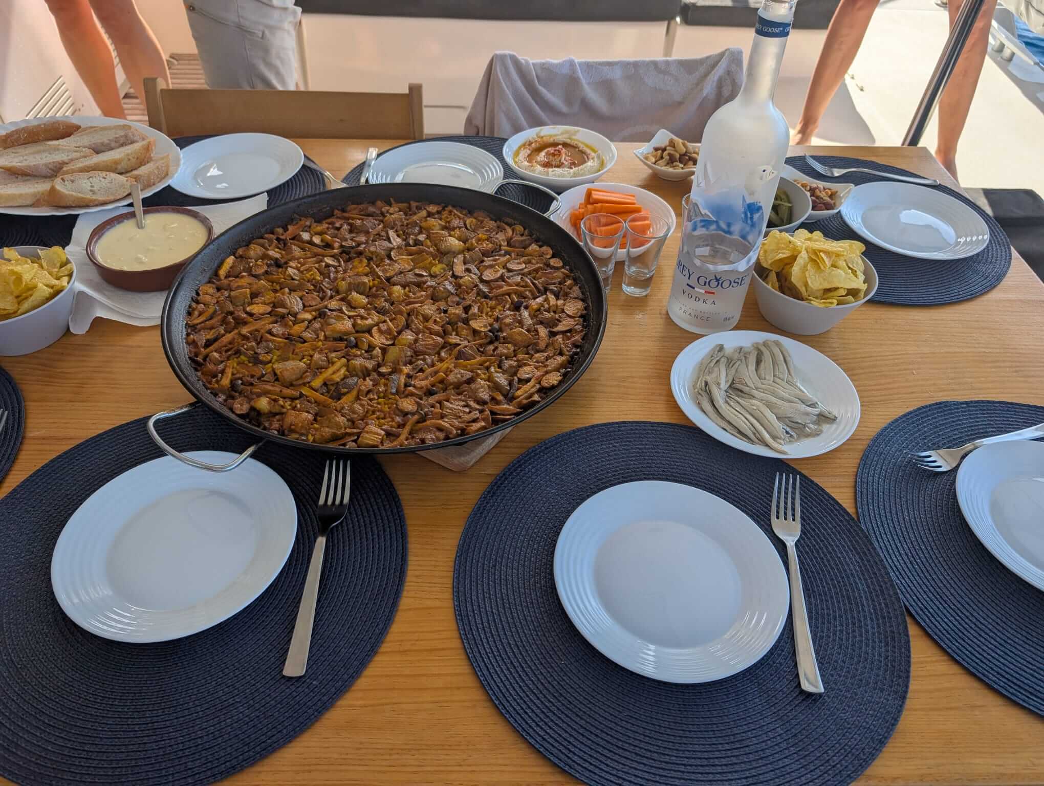 Authentic Paella - Exclusive Mediterranean dining experience on Balearic Charters luxury yachts - Image 4 of 4 | Balearic Yacht Charters